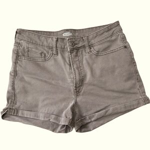 Old Navy Gray High Rise OG Shorts 8